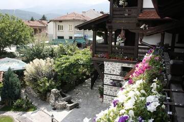 Фото номера Двухместный номер с 1 кроватью Отель Hotel Makedonska Kruchma г. Добриниште 13