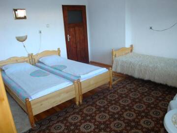 Фото номера Трехместный номер с видом на горы Гостевой дом Guesthouse Damyanova Kushta г. Добриниште 2