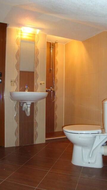 Фото номера Трехместный номер с видом на горы Гостевой дом Guesthouse Damyanova Kushta г. Добриниште 4